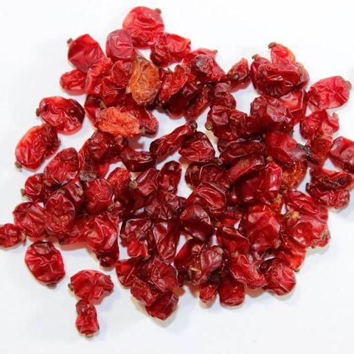 Iranian Puffy Barberries (Zereshk) – Grade A Export Quality Origin Qaen, Iran Type Puffy (poofaki) Color Uniform Ruby - Image 1