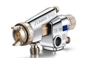 High Efficiency Automatic Air Spray Gun MOQ 1 Piece Trademark CY Color Silver Origin China Air Inlet 13mm HS Code 84249090 - Image 1