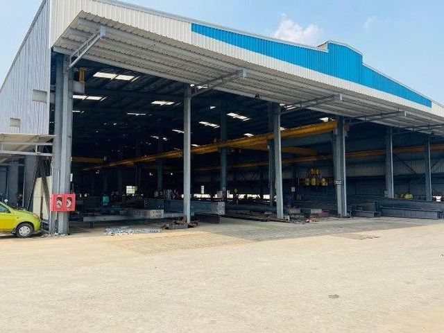 Steel Building Construction Service Material Steel Strength Robust Roof Type A Type Durability Durable Technique Hot - Image 3