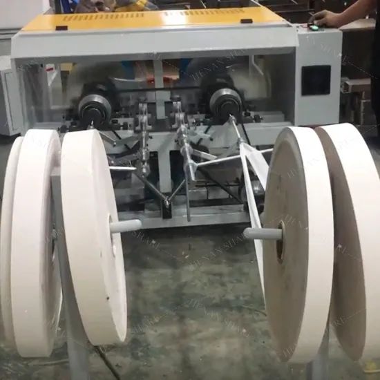 Paper Bag Twist Rope Handle Rope Making Machine Weight 390 Voltage 220 V Material Paper Trademark SHARE Model NO. SR-ZSJ1 - Image 4