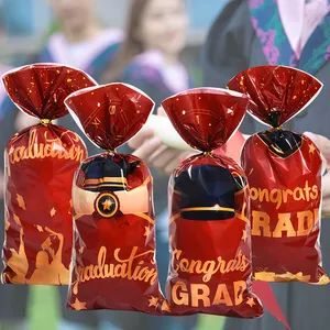 Custom OPP Cello Bags Bottom OPP Clear Flat Square Block Bottom Candy Bags - Image 6