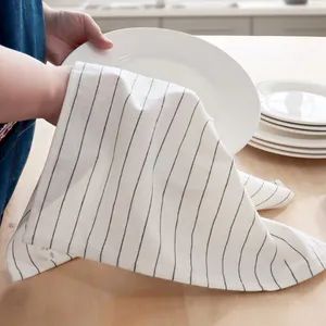 Fast Drying Strong Absorption Cotton Tea Towels Kitchen Dish Washing Cloth - Image 4