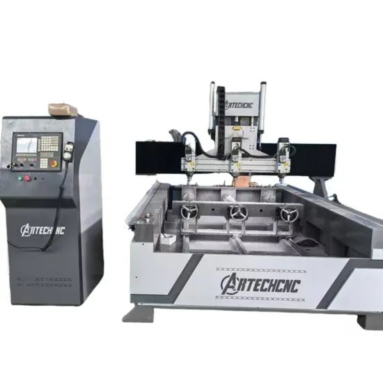 Art 4 Axis CNC Router Multi Rotary Machine Special Design for Column Material - Image 2