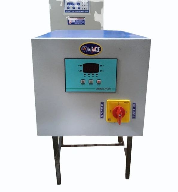 Single Phase Automatic Voltage Stabilizer 5kva Capacity 5 KVA Brand BlueBird Phase Single Phase Country of Origin Made in - Image 1