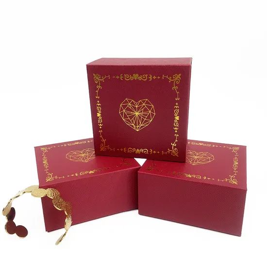 Customized Luxury Cardboard Ring Bracelet Storage Jewelry Magnet Packaging Box - Image 3