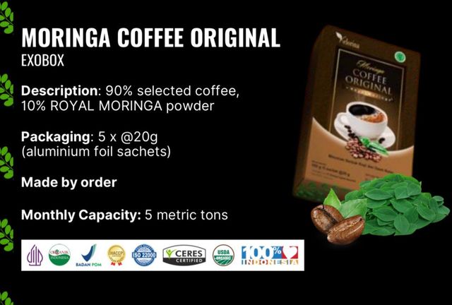 Moringa Tea/ Moringa coffee Texture Smooth Quality Good Quality Place of Origin Indonesia Shelf Life Long Shelf Life Flavor Vibrant And Refreshing - Image 3