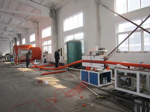 HDPE Porous Power Pipe Threading Cable Cod Pipe Extrusion Machine - Image 6