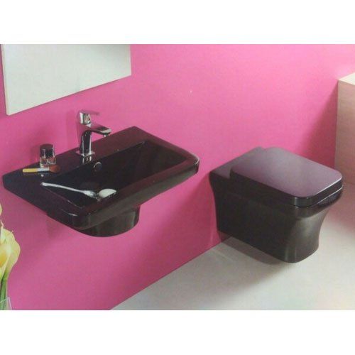 Bathroom Sanitary Wares Color Black Material Ceramic Size 640x360x800 mm Finishing Type Vitreous China Installation Type Floor - Image 1