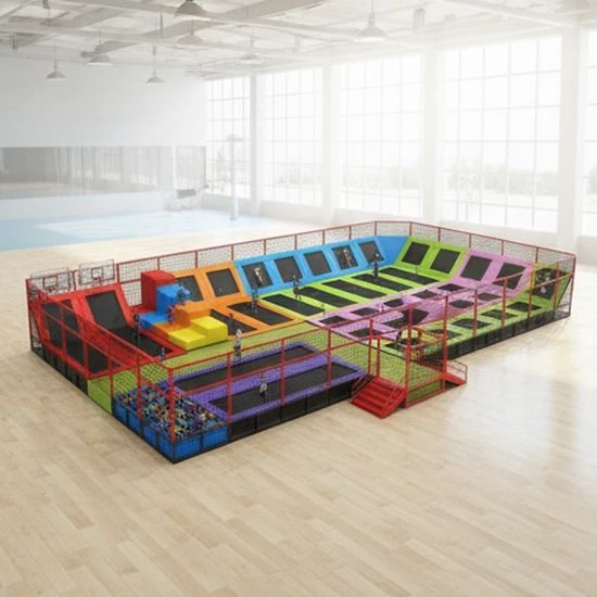 New Trampoline Design Product Kids Indoor Trampoline Park - Image 1
