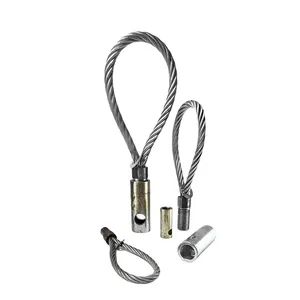 Stainless Steel Wire Rope Threaded Lifting Loop for Precast Construction Elements - Image 5