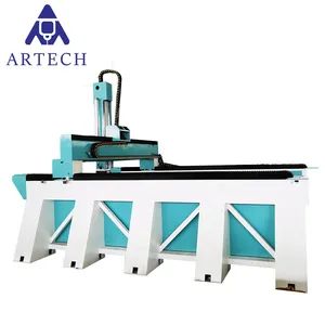 Aluminum Wood Pattern Moulds Making 5axis CNC Router Voltage 380V Inverter Delta CNC or Not CNC Warranty 1 Year Weight 10000kgs - Image 6