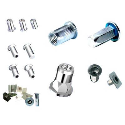 Blind Rivet Nuts and Studs Material Steel Shank Ends Open, Closed Available Sizes Various Sizes Environmental Protection - Image 1