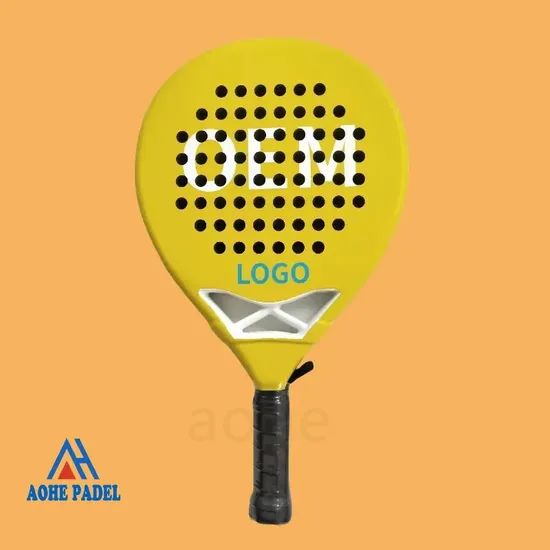 Wholesale 12K Carbon Beach Padel Rackets Hard EVA Padel Racket - Image 1