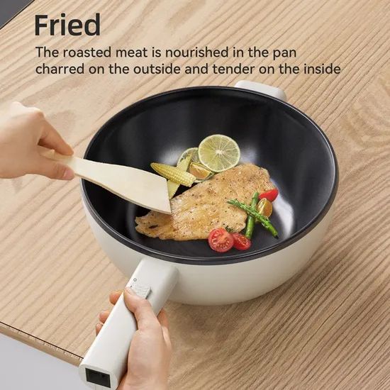 Multifunction Electric Cooking Pot Electric Pot Cooking Multifunctional Multipurpose Electric Cooking Pot Non Stick Electric Cooking Pot Wholesale Price - Image 2