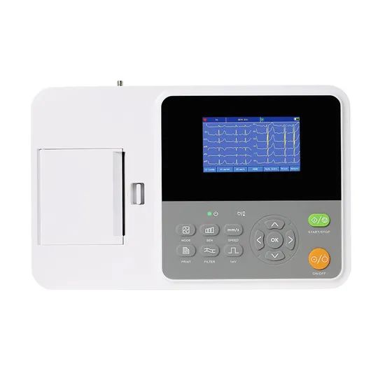 Ecg Machine Advanced Advanced 12 Lead ECG Machine with 3 Channel Keyboard Weight 1.6kg Model ...