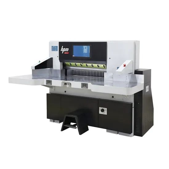 High Speed Intelligent Guillotine Program Control Hydraulic Paper Cutter - Image 1