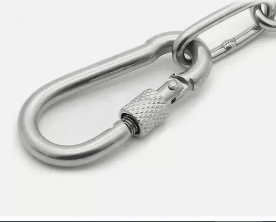 Rigging Hardware Hook Stainless Steel Spring Snap Hooks with Eyelets and Screw Nuts - Image 4