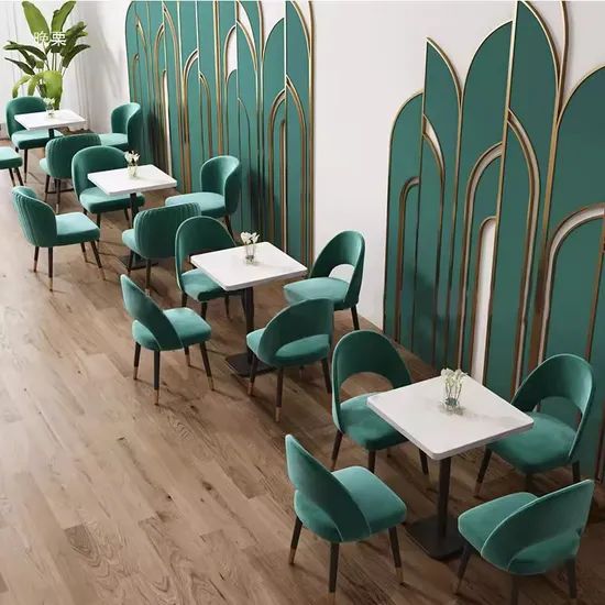 Custom Modern Stainless Steel Dining Set for Hotel & Bar - Image 4