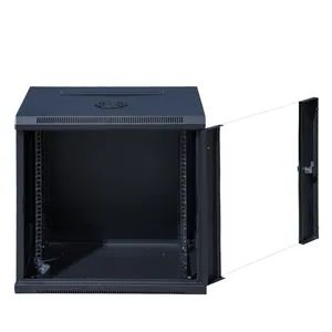 Hexagonal Mesh Server Cabinet 4-18u Two Fan Vented CE ISO RoHS 1Y New - Image 3
