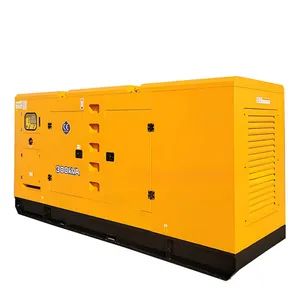 Soundproof Canopy Enclosed Diesel Generator Set with Professional Noise Reduction Design Easy Access Maintenance Doors and Integrated Fuel Tank for Outdoor Oper - Image 4