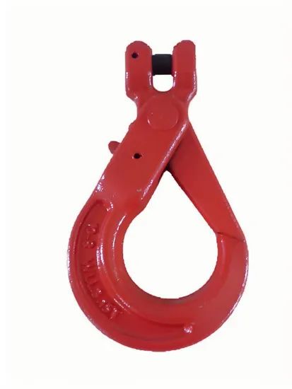 High-Strength G80 Forged Clevis Hook with Auto-Lock for Crane Lifting - Image 4