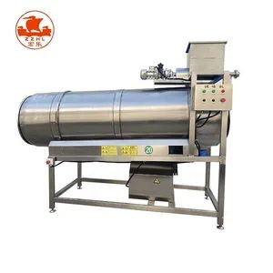 Stainless Steel Corn Puffs Flavoring Tumbler Making Machines/Corn Snacks Seasoning Making Machines - Image 3