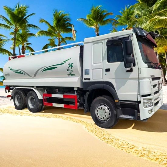 Good Condition Affordable Refurbished Used 6*4 10 Wheels HOWO Water Truck - Image 1