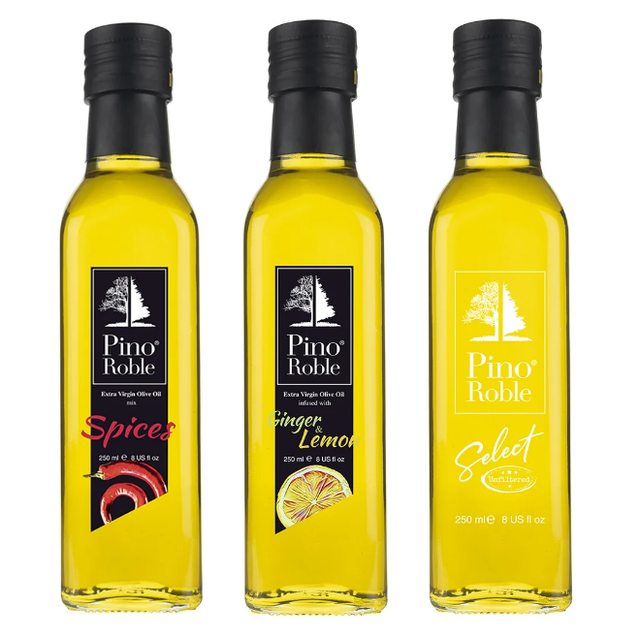 Hot Pepper Seasoning (Spices) + Ginger & Lemon + Stone Press Unfiltered (Select) Olive Oil - Image 1