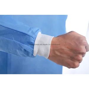 Ly Disposable Protective Gowns Ribbed Cuffs - Image 6