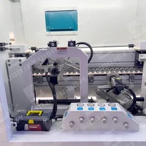 Wood Furniture Panel Edge Banding Machine Multifunctional Small Fully Automatic Linear Edge Banding Machine - Image 3
