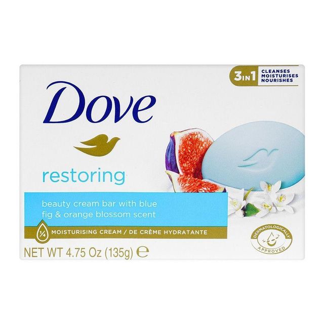 Dove Moisturizing Beauty Bar Soap Mild Gentle Cleanser for Face Hands Body Daily Skin Care - Image 4