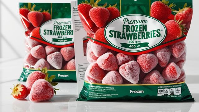 IQF Frozen Strawberries Grade A & B – Whole / Halves / Sliced – 10kg Cartons – From Egypt - Image 4