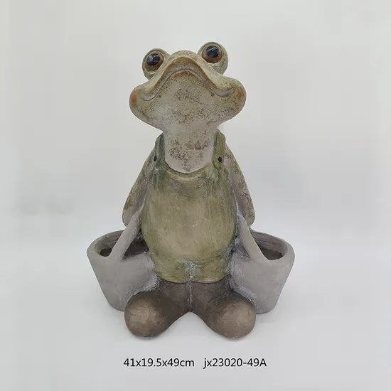 Polyresin Garden Decor Animal Frog Statue - Image 4