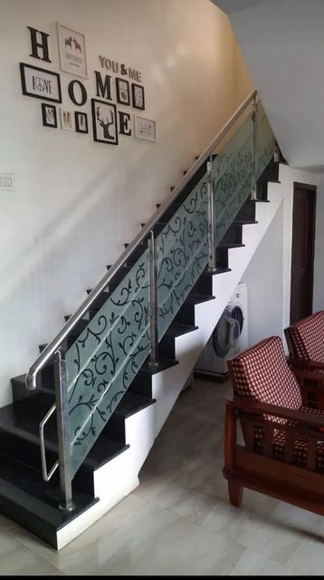 Stainless Steel Glass Balcony Railing Thickness 10 mm, 10mm Glass Type Toughened, Toughened - Image 8