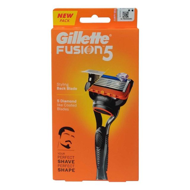 Gillette Fusion5 Razor – Pack 1N - Fusion5 - MANUAL Port JNPT Origin India Text English Shelf Life NO Variants Fusion5 Cbm Per Case 0.0208 - Image 1