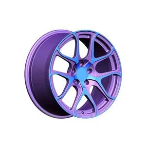 Forged Magnesium Alloy Colorful Wheels Rims Fit for Racing Cars - Image 3