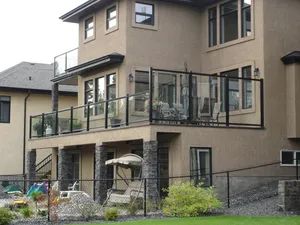 Outdoor Glass Railing System U Channel Glass Fence - Image 6