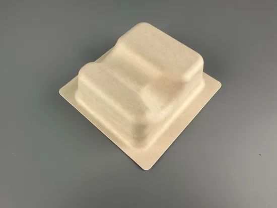 Custom Wet-Pressed Pulp Molded Trays Packaging Inserts - Image 3