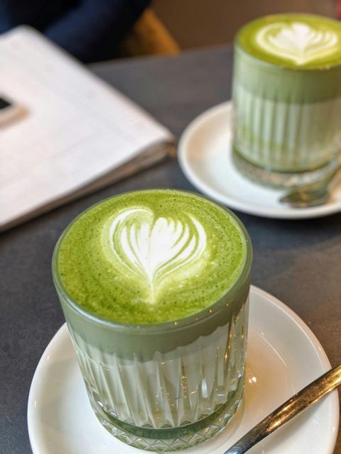 Premium Matcha Green Coffee Powder Rich Coffee Flavor Refreshing Green Tea Aroma Bulk Supply - Image 4