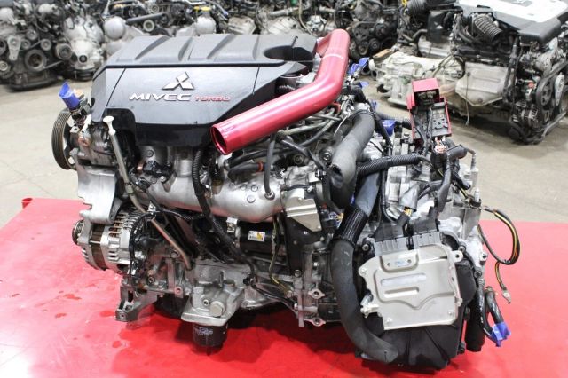 2009-2015 JDM MITSUBISHI EVOLUTION EVO X MOTOR RALLIART 2.0L 4B11 TURBO ENGINE - Image 2
