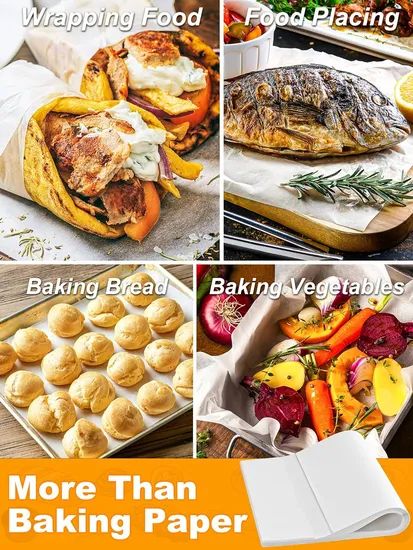 Wholesale High Temperature Food Grade Greaseproof Baking Parchment Sandwich Rice Wrapping Paper Customized - Image 3
