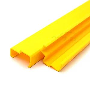 Customized ABS PVC; PP; PE Plastic Extruded Profiles - Image 5