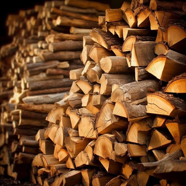 Premium Natural Oak Firewood Hardwood Fuel Long Burning Firewood for Fireplaces Stoves Ovens Heating and Outdoor Cooking - Image 3