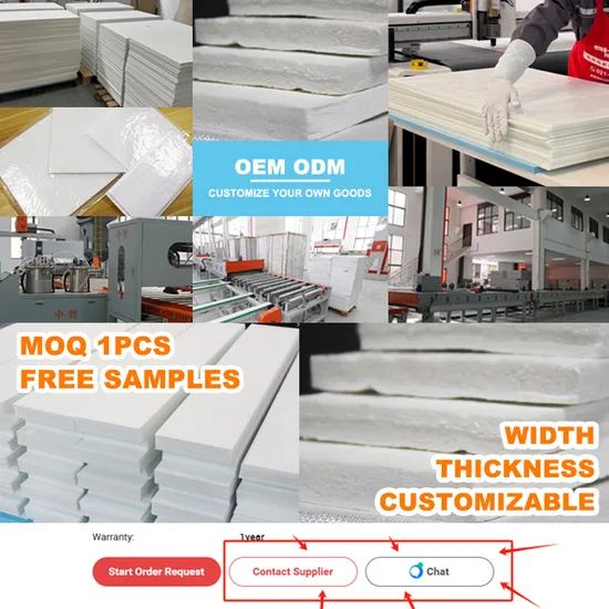 Thermal Insulation Silica Blankets Insulating Ceramic Fiber Aerogel Blanket Aerogel Pipe Insulation Products for Hot Thermal Insulation - Image 4
