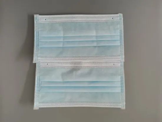 Nonwoven Single Use Blue Color Earloop Disposable 3 Ply Face Mask - Image 3
