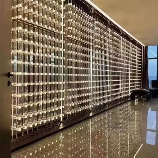 Royal Metal Gold-Lit Stackable Wine Rack with Llluminated Display Suitable for Family Wall Racks - Image 2