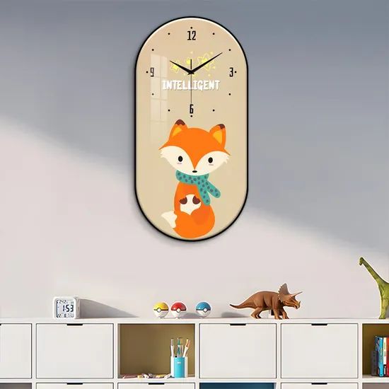 Cartoon Wall Decoration Clock Painting - Image 2