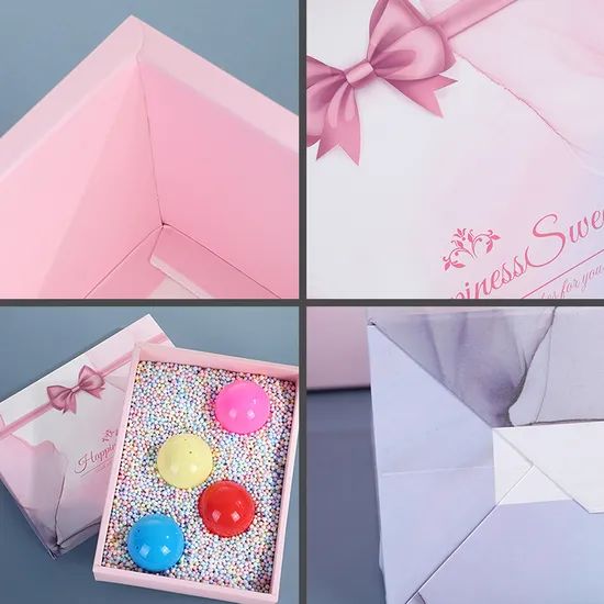 Gift Packaging Jewelry Display Cosmetic Cartons Handle No Inventory Yes Weight <0.5 kg Model NO. 0817 Finishing Matt HS Code - Image 3
