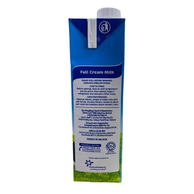 Hottest Selling 1L Dutch Lady UHT Full Cream Milk Perfect Breakfast Choice for Everyone To Be Strong and Stay Active - Image 5