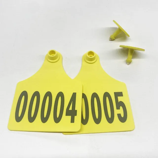 Large TPU Visual Ear Tag for Cattle | Custom Printed Cow Ear Tags With Metal Pin Head - Image 4